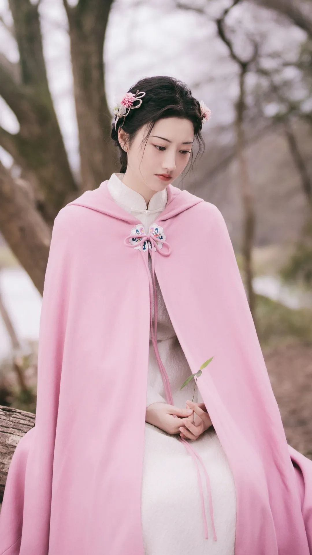 司藤旗袍高清照片图片