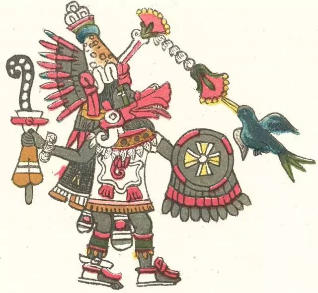 阿兹特克人的羽蛇神图片来源:wikipedia