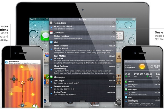 iOS 5的通知中心