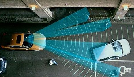 沃尔沃S60的带全力自动刹车功能的行人安全系统（Pedestrian Detection）